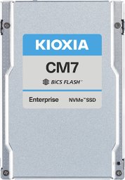 Dysk SSD Kioxia KIOXIA CM7-V Series KCMYXVUG6T40 - SSD - Enterprise, Mixed Use - 6400 GB - Sanitize Instant Erase (SIE) - intern - 2.5" (6.4 cm) - PCI Express 5.0 x4 (NVMe)