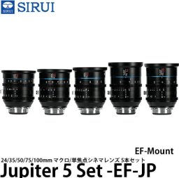 Obiektyw Sirui Sirui Cine Lens Kit Jupiter 5 Lenses EF-Mount (24, 35, 50, 75 & 100mm)