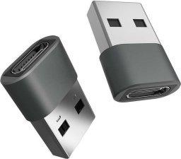  V-TAC Adaptor Przejściówka V-TAC USB do Type C Czarna VT-5319