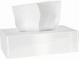  Kleine Wolke Kleine Wolke Tissue Box Pojemnik na chusteczki biały M