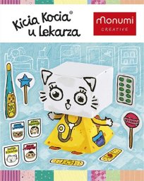 Monumi Kolorowanka 3D Creative Head - Kicia Kocia u lekarza 3l+ MONUMI