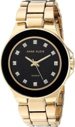 Zegarek Anne Klein Zegarek damski Anne Klein AK-2754BKGB złoty