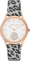 Zegarek Anne Klein Zegarek damski Anne Klein AK-3324GYLE szary