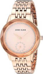 Zegarek Anne Klein Zegarek damski Anne Klein AK-3506RGRG CYRKONIE różowe złoto