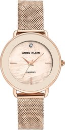 Zegarek Anne Klein Zegarek damski Anne Klein AK-3686PMRG różowe złoto