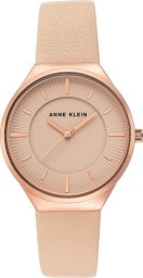 Zegarek Anne Klein Zegarek damski Anne Klein AK-3814RGBH beżowy