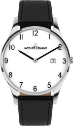 Zegarek Jacques Lemans Zegarek męski Jacques Lemans 1-2122D czarny