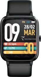 Smartwatch Techmade Smartwatch  męski Techmade TM-MOVE-BK czarny pasek