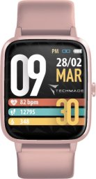 Smartwatch Techmade Smartwatch  damski Techmade TM-MOVE-PK różowy pasek