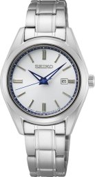 Zegarek Seiko Zegarek damski Seiko SUR463P1 srebrny