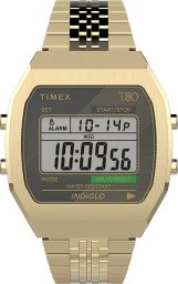 Zegarek Timex Zegarek damski Timex TW2V74300 złoty