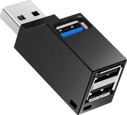 HUB USB ATL AK337 Hub usb 3.0 czarny