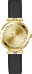 Zegarek Guess Zegarek damski Guess GW0689L2 CYRKONIE czarny