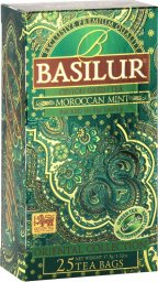  Basilur Basilur MOROCCAN MINT herbata zielona mięta marokańska - ekspresowa 25 x 1,5 g