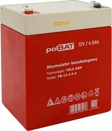 polBAT Akumulator AGM 12V 4.5Ah polBAT