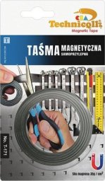  Technicqll TAŚMA MAGNETYCZNA SAMOPRZYLEPNA 1MX20MMX1,5MM (1 SZT)