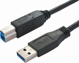 Kabel USB Bachmann Bachmann 917.1205 kabel USB 1 m USB 3.2 Gen 1 (3.1 Gen 1) USB A USB B Czarny
