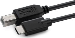 Kabel USB MicroConnect USB-C - USB-B 5 m Czarny (USB3.1C2B5)