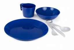 GSI Outdoors Zestaw naczyń Cascadian 1 Person Table Set Blue (77381)