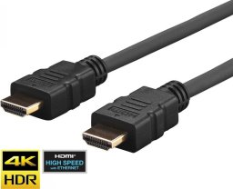 Kabel zasilający VivoLink Vivolink PROHDMIHD12.5 kabel HDMI 12,5 m HDMI Typu A (Standard) Czarny