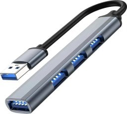 HUB USB ATL AK340 Hub usb 1x3.0  3x2.0 slim