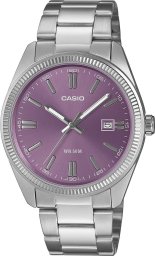 Zegarek Casio Zegarek męski Casio MTP-1302PD-6AVEF srebrny