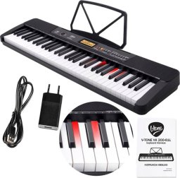  V-Tone V-TONE VK 200-61L keyboard klawisze organy dla dzieci do nauki gry LED