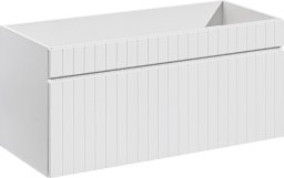 Comad Szeroka szafka pod umywalkę, Iconic, 100x46x46 cm, biały, mat