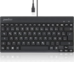 Klawiatura Perixx Perixx PERIBOARD-326 DE, Illuminated USB keyboard, wired, black