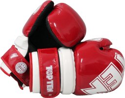 Top Ten Rękawice Pointfighter Glossy Block - TOP TEN red - 21656/R Rozmiar: S