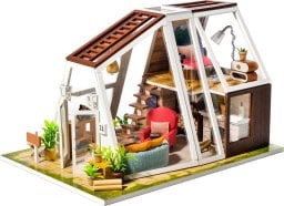  Nice Idea Składany Drewniany Model LED Peter's Dream Hut