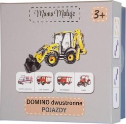 Mama Maluje Domino dwustronne Pojazdy