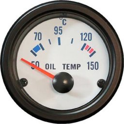 Auto Gauge Zegar Auto Gauge TRW 52mm - Oil Temperature