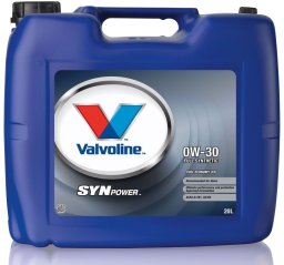 Valvoline Alyva varikliui SYNPOWER FE 0W30 20L, Valvoline