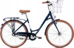Romet Dviratis Romet Pop Art Classic 28" Alu 2022 blue mat-20" / L (Dydis: 20" / L)