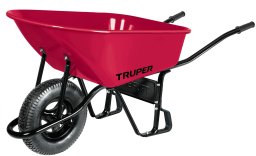 Truper Tvirtos konstrukcijos karutis su metaline talpa 100l.,pripučiama padanga, max 580kg Truper®