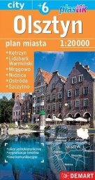 Demart Plan miasta Olsztyn +6 1:20 000 w.2023