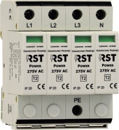 RST Ogranicznik przepięć RST Power T2 4+0 275V AC