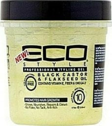 Ecoco ECO STYLE BLACK CASTOR FLAXSEED żel do stylizacji