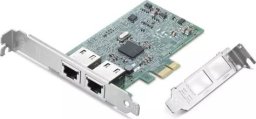 Kontroler Lenovo Broadcom BCM5720-2P - Netzwerkadapter - PCIe Low-Profile - Gigabit Ethernet x 2 - fur ThinkPad L15 Gen 4, ThinkStation P3, P360, P520, P520c, P620, P720, P920