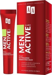 AA AA Men Active Care 3w1 ultralekki krem pod oczy 15ml