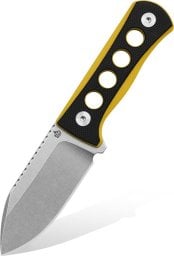 QSP Knife Nóż QSP Knife Canary QS141-A1 14C28N Black/Yellow G10