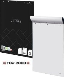 Flipchart Top 2000 Blok do flipchartu Top 2000 Colors 64x90cm gładki (20)
