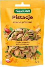  bakalland BAKALLAND Pistacje Solone Prażone 40g