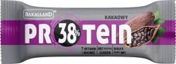  bakalland BAKALLAND Pr38%Tein 35g BATON BIAŁKOWY Cocoa