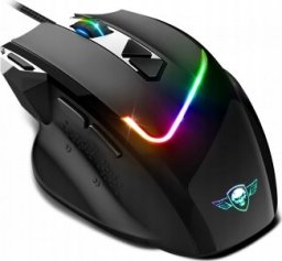 Mysz Spirit of gamer Pro Series Myszka do gier PRO-M3 RGB + Podkładka pod mysz czarna