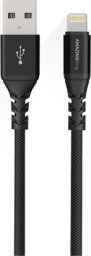 Kabel USB Amazingthing Premium MFI sertifikuotas kabelis USB - Lightning (juodas, 3m)