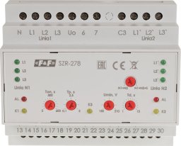  F&F Sterownik załączania rezerwy, sieć 3 i 4-przewodowa, 24230V AC,