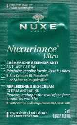  Nuxe Nuxe, Nuxuriance Ultra, Vegan, Anti-Ageing, Rich Cream, For Face, 2 ml *Sample For Women