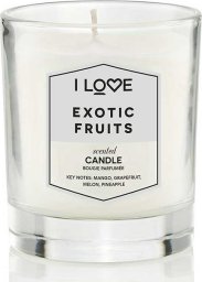 I love I Love, Exotic Fruits, Mango, Grapefruit, Mango, Pineapple, Scented Candle, 160 g Unisex